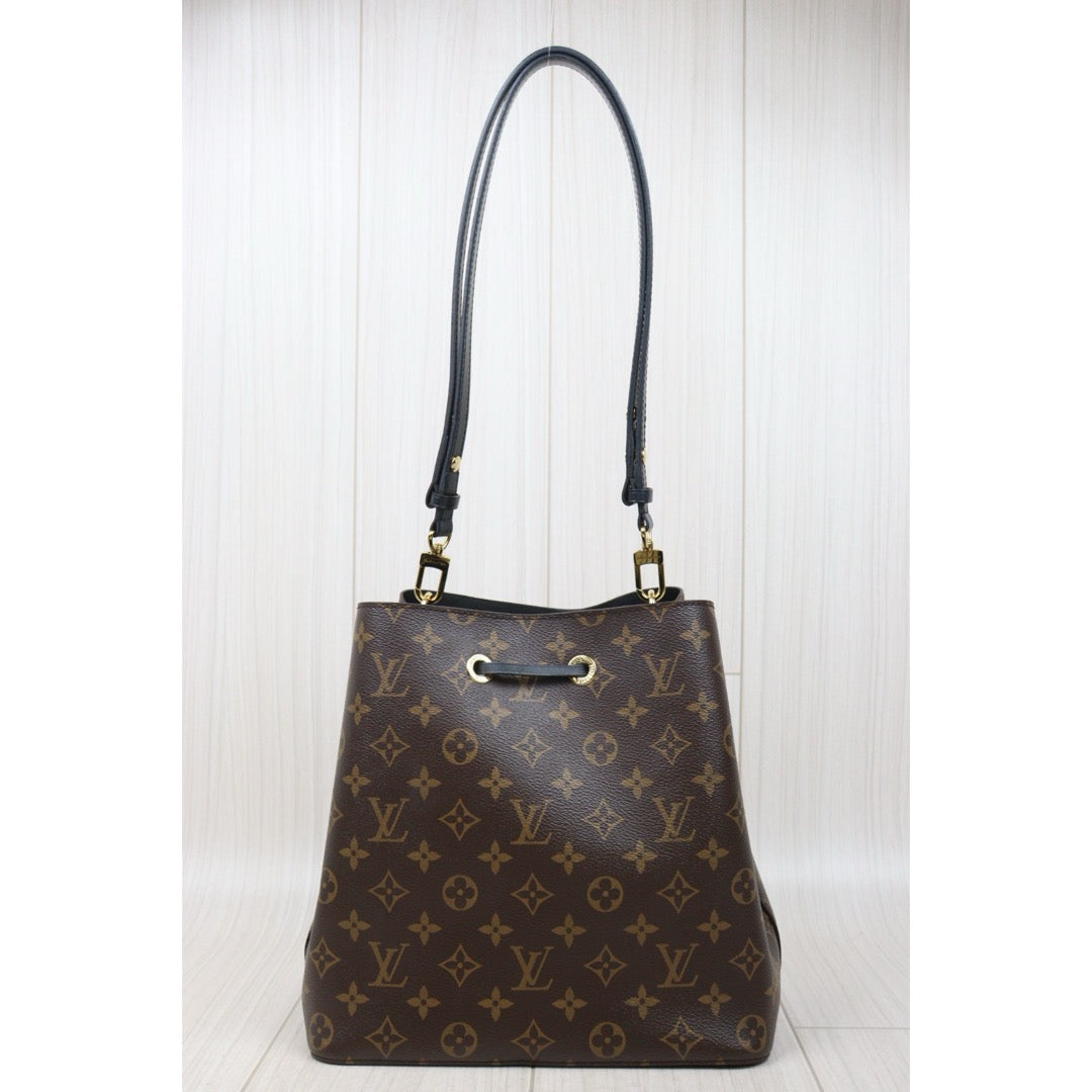 Very Good ( Rank A) ｜ LV Monogram Neo Noe Shoulder Bag Black IC Chips Model｜H25052506