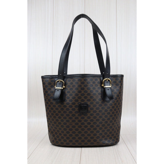 Rank AB ｜ CELINE Black Macadam ToteBag ｜V24012524