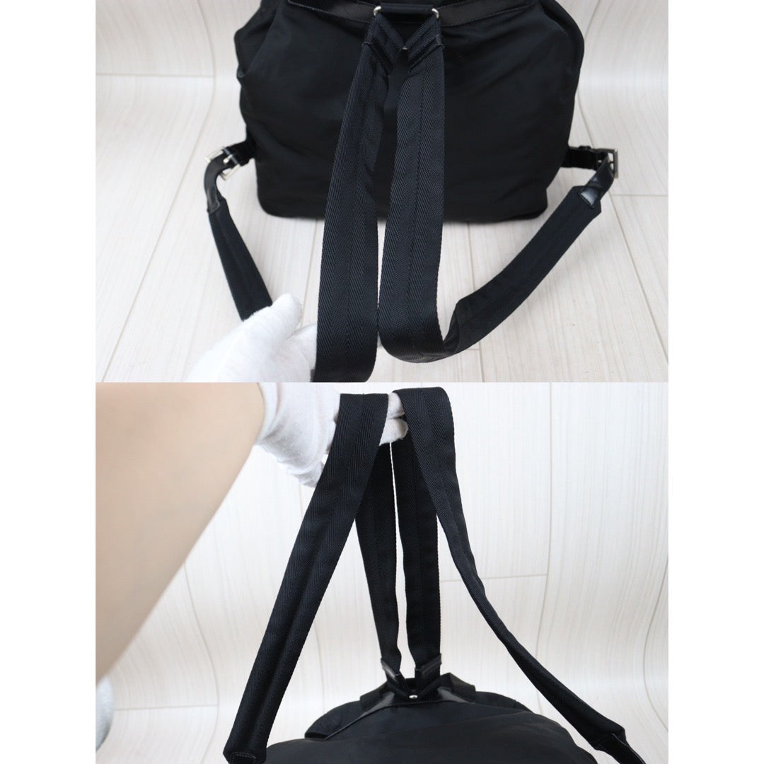 Rank A｜Prada Nylon Backpack Medium Black｜24053017