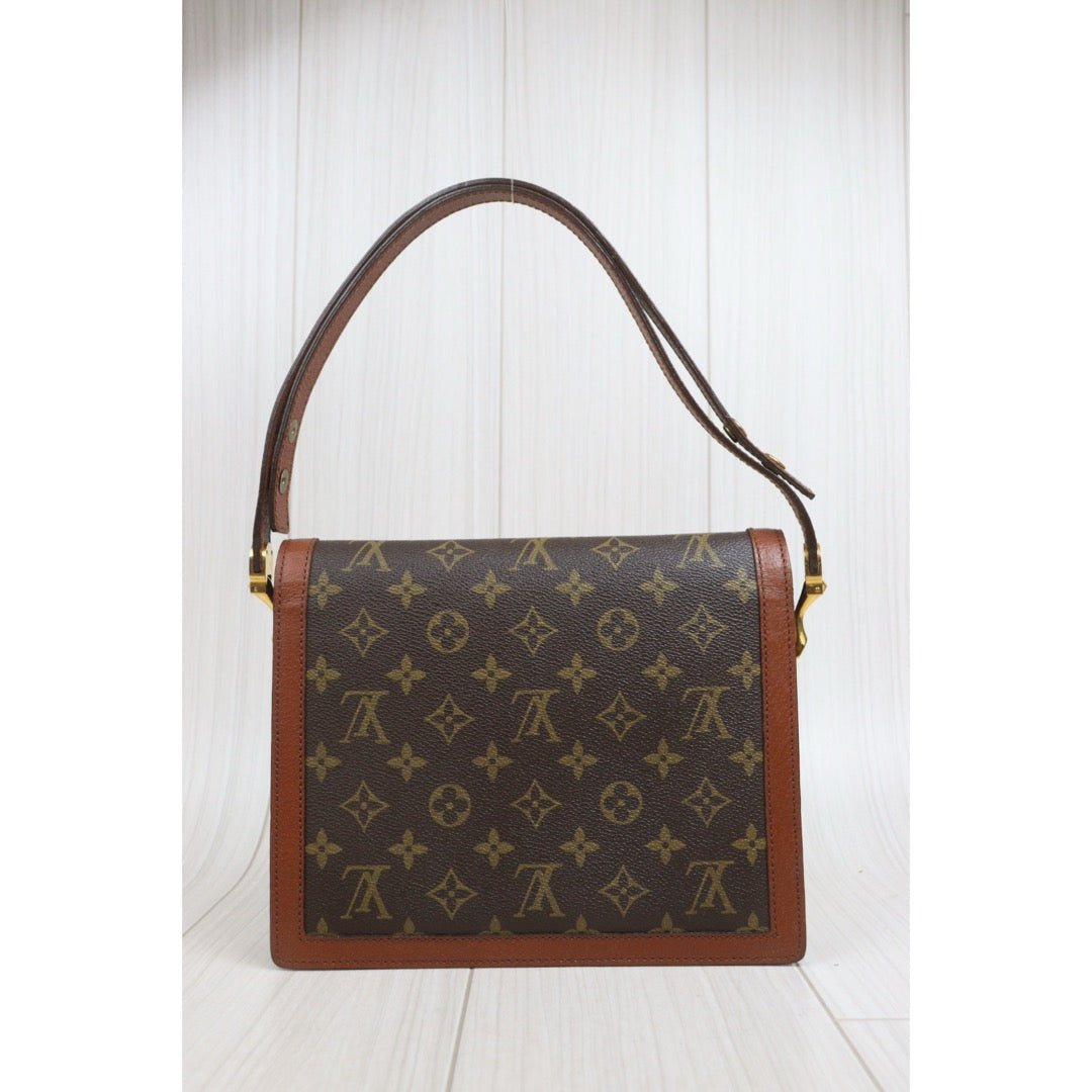 Include Entrupy Certificate of Authenticity｜Good ( Rank AB)｜ Louis Vuitton Monogram Dauphine Vintage Shoulder Bag ｜26090402