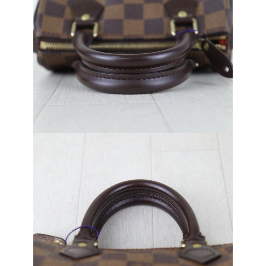 Include Entrupy Certificate of Authenticity｜Excellent（Rank SA） ｜ Louis Vuitton Damier Mini Speedy  Hand Bag｜H26100701