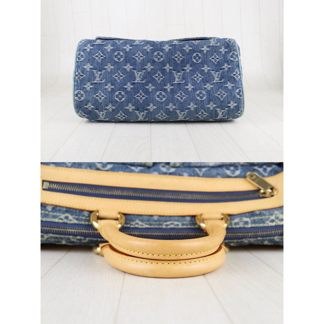 Very Good ( Rank A) ｜ LV Monogram Denim Noe Speedy Handbag   ｜S25022502