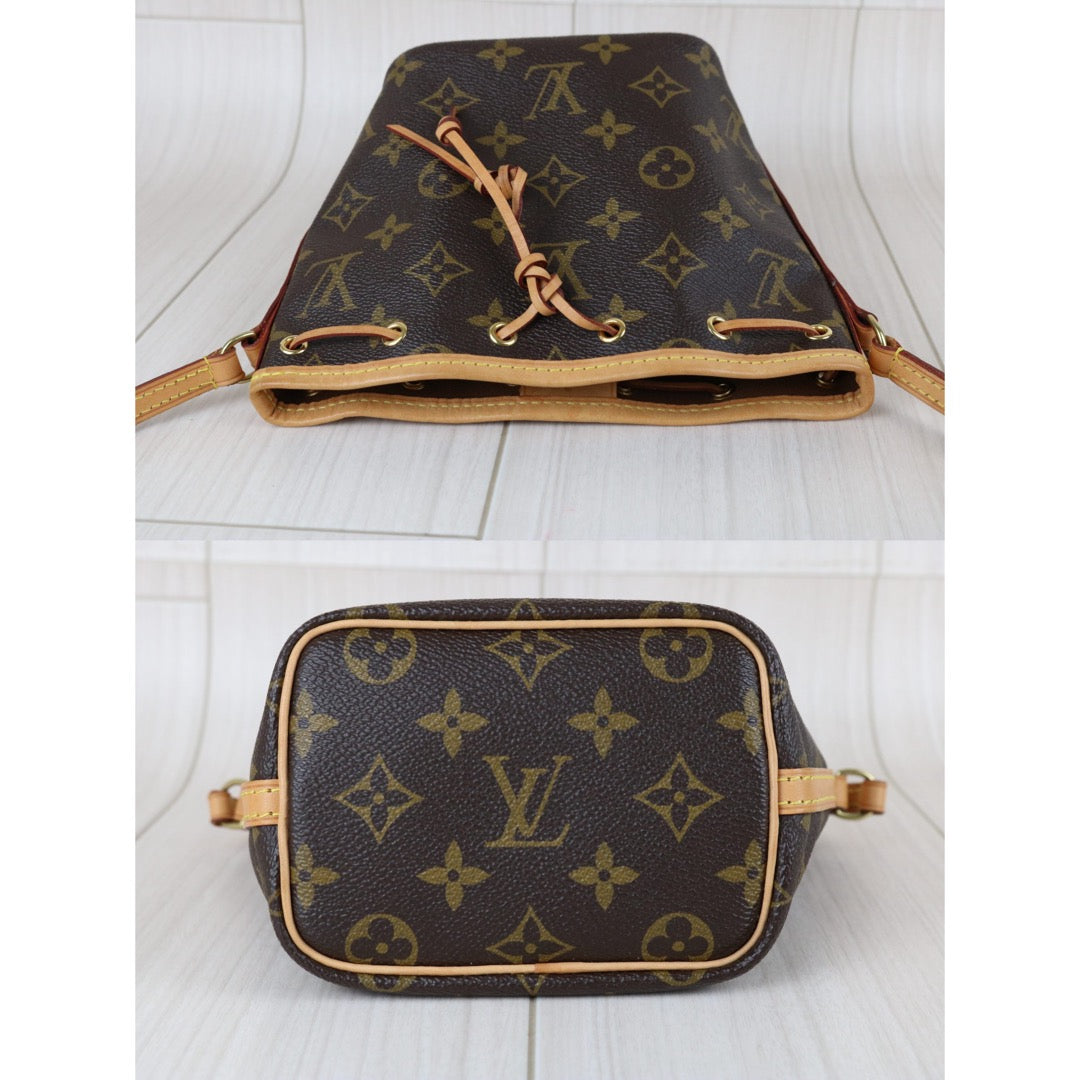 Include Entrupy Certificate of Authenticity｜Good ( Rank AB)｜ Louis Vuitton Monogram  Nano Noe  Shoulder Bag ｜X26041414