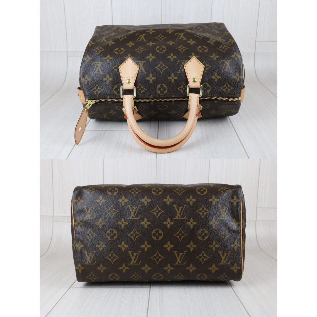 First installment 1/3｜ Include Entrupy Certificate of Authenticity｜Excellent（Rank SA）｜ Louis Vuitton Monogram Speedy 30 Hand Bag｜X26041603
