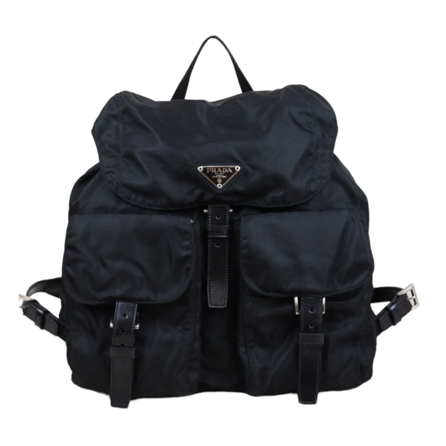 Rank A｜Prada Nylon Backpack Medium Black｜23121204