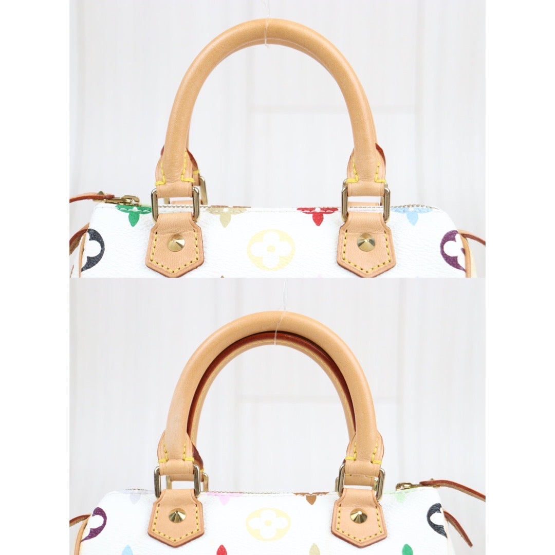 Rank A ｜ LV Multi Monogram Mini Speedy With Shoulderstrap｜23111401