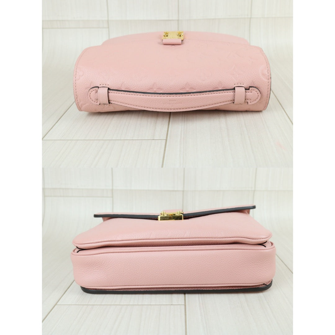 Include Entrupy Certificate of Authenticity｜Very Good ( Rank A)｜Louis Vuitton Monogram Empreinte Pichette Metis ShoulderBag Pink｜X26100703