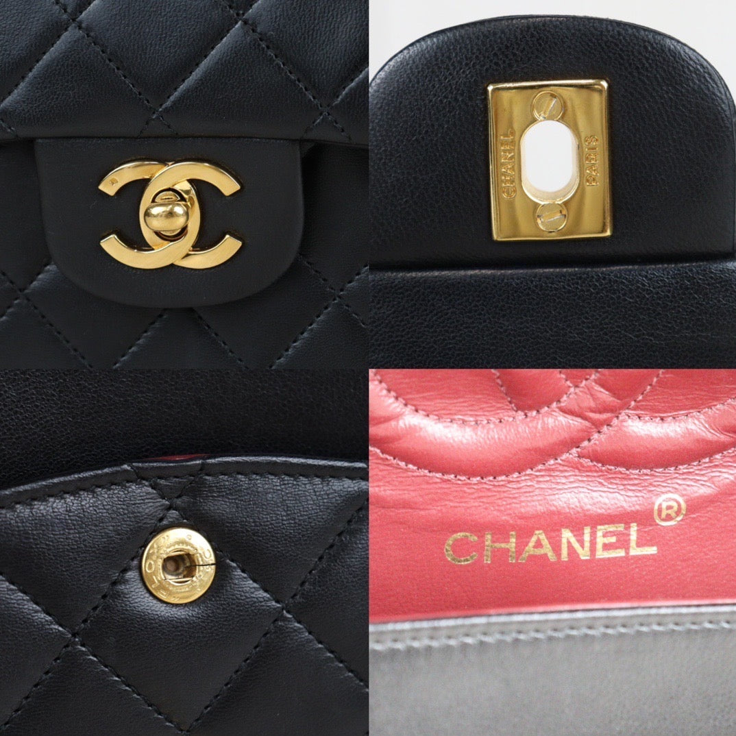 Rank AB ｜ CHANEL Matrasse Double Flap 25 Shoulder Bag Made In 1986～1988 Year｜23101210