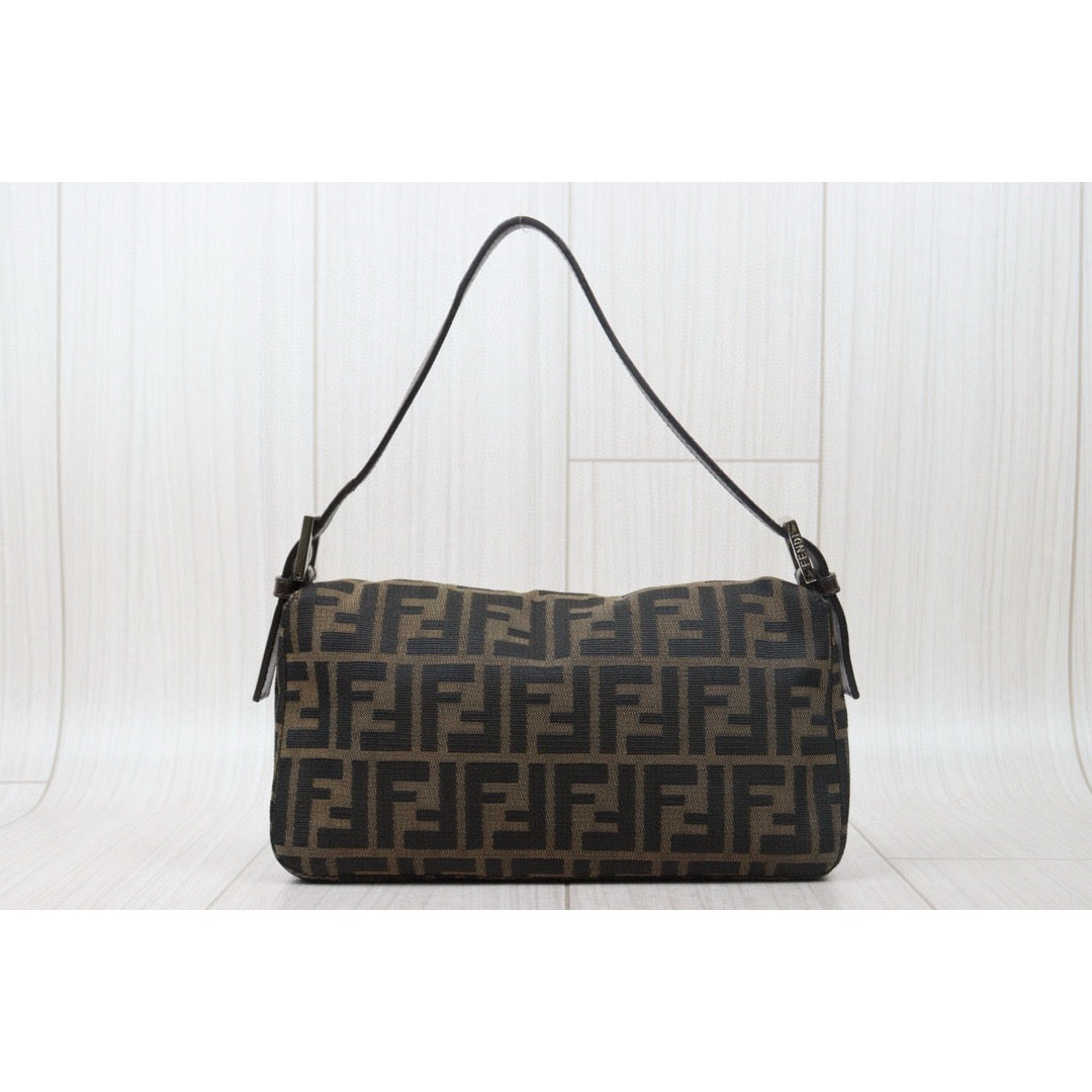 Good ( Rank AB) ｜ FENDI Zucca Mamma Baguette Shoulder Bag｜S24102811