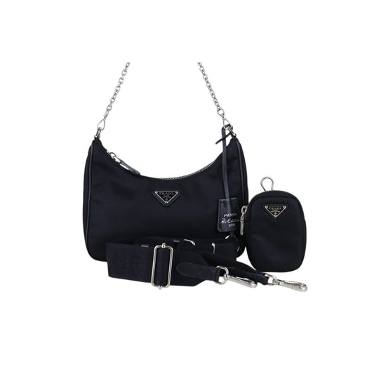 Include Entrupy Certificate of Authenticity｜Very Good ( Rank A)｜ PRADA Re-Edition 2005 Re-Nylon Shoulder Bag ｜S26050605