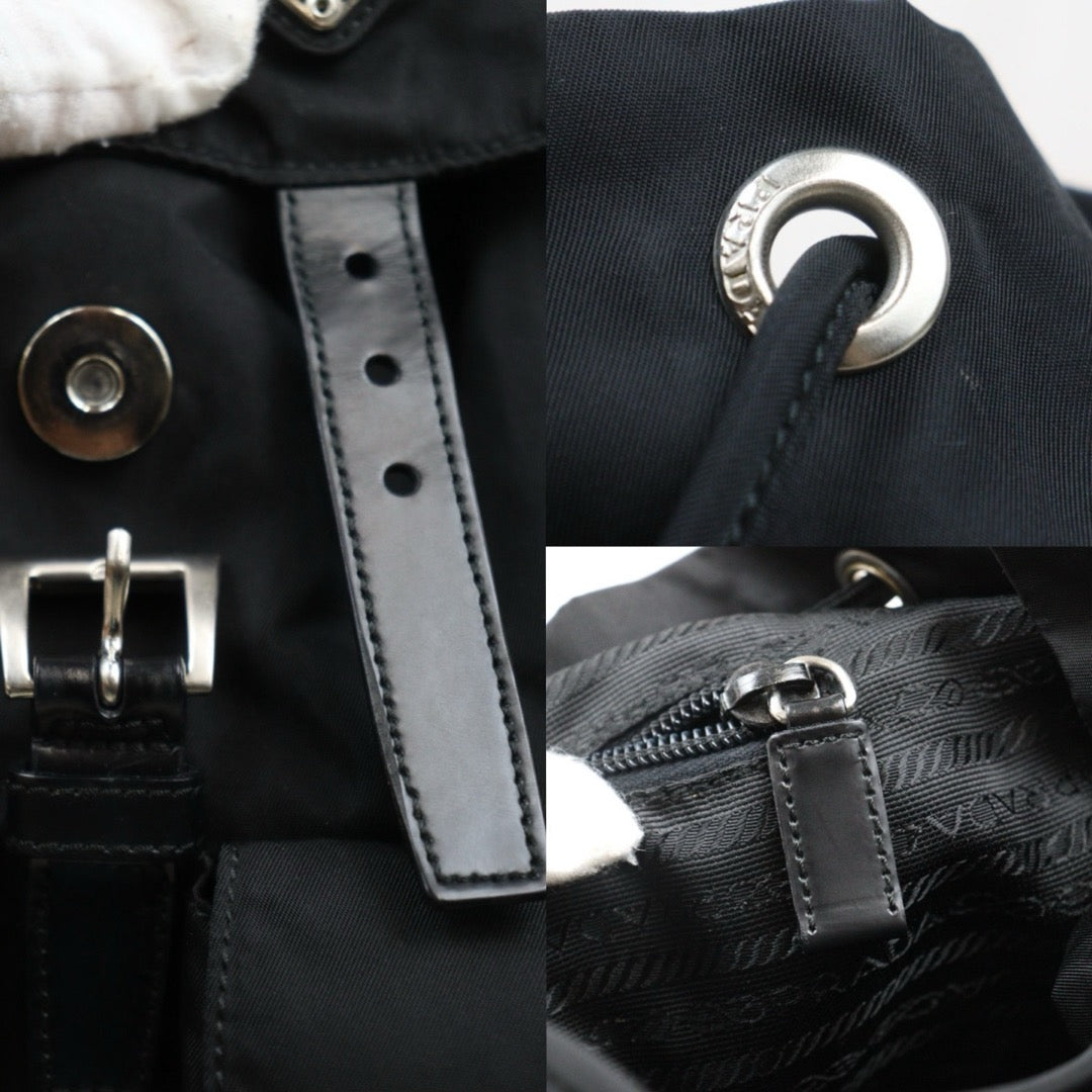 Good ( Rank AB)｜Prada Nylon Backpack Small  Black｜25071710