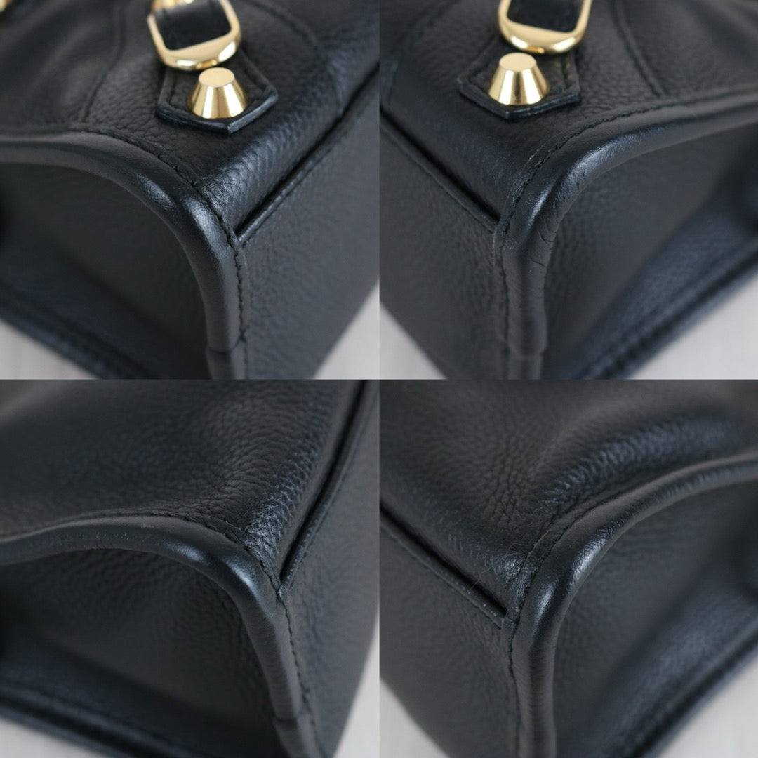 Very Good ( Rank A)｜Balenciaga Calf Leather Neo Classic City Black HandBag ｜S25092004