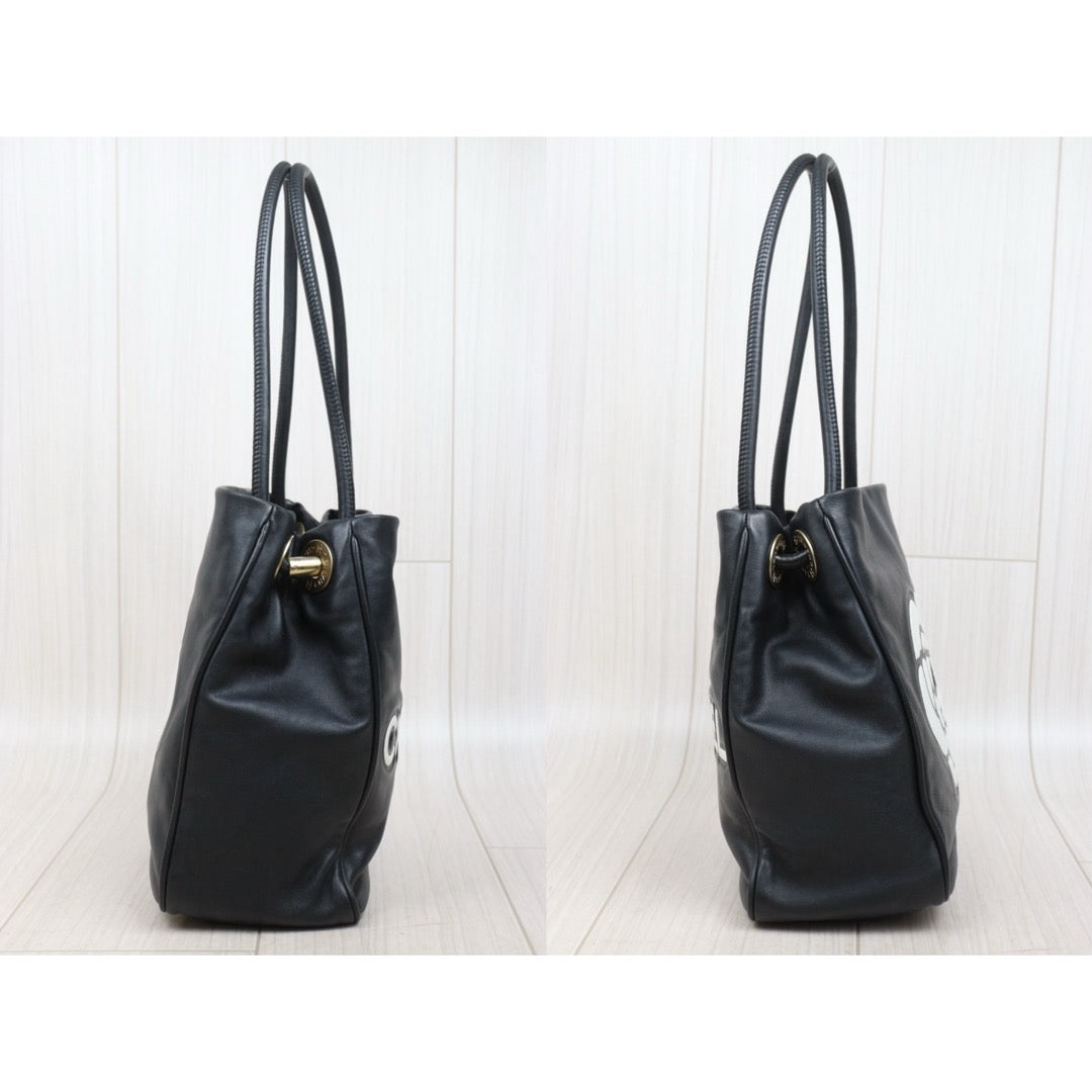 Good ( Rank AB) ｜ CHANEL Camellia Lamb Skin ToteBag PM Made In 2002～2003Year ｜W25121606