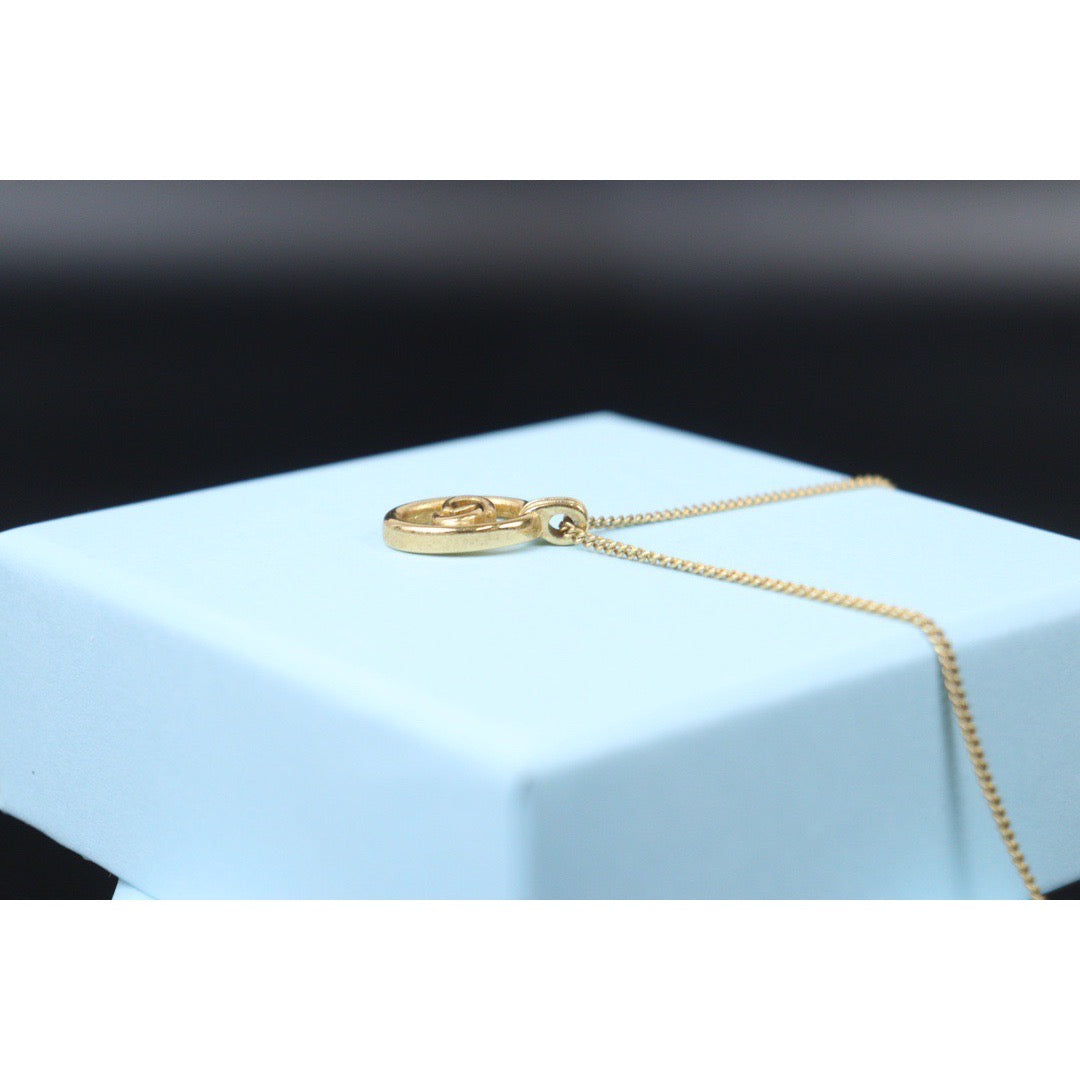 Very Good ( Rank A)｜ Dior CD Necklace Gold Plated ｜V24071118