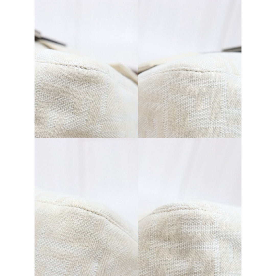 Include Entrupy Certificate of Authenticity｜Good ( Rank AB)｜ FENDI Zucca Mamma Baguette  Shoulder Bag  ｜26083102