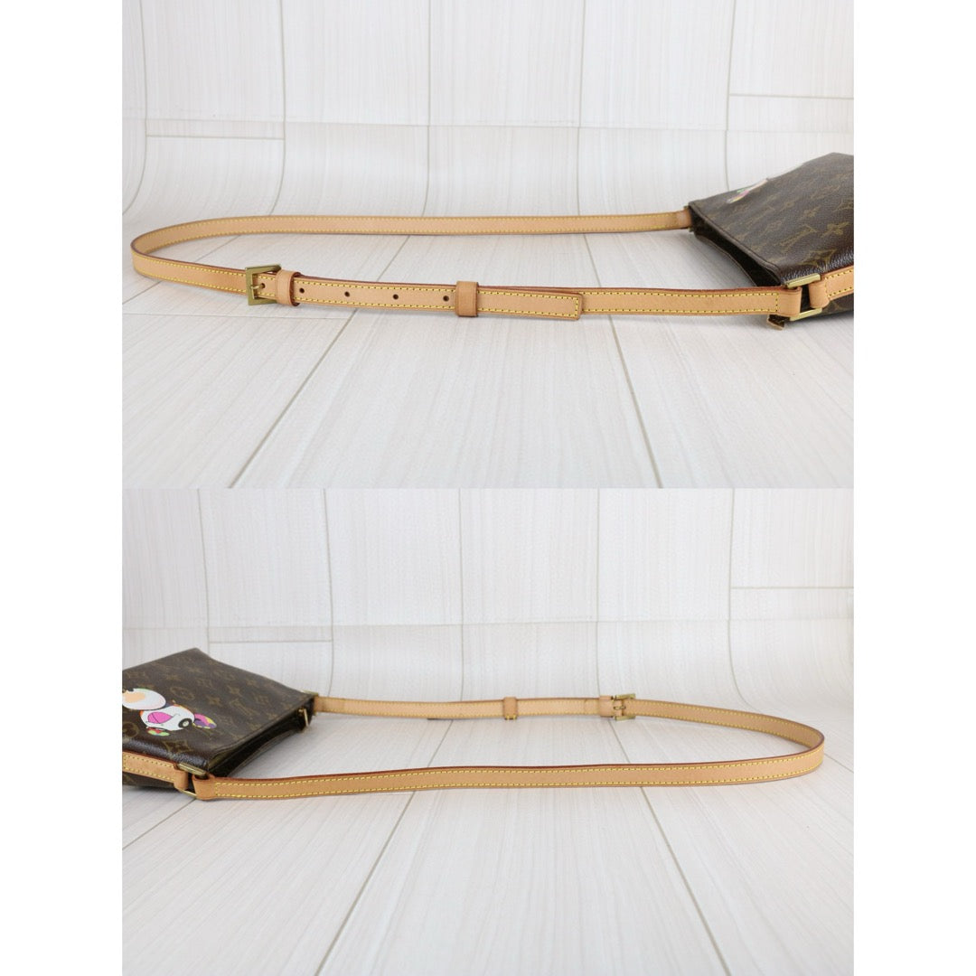 Very Good ( Rank A)｜ LV Takashi Murakam Panda Monogram Trotteur ShoulderBag ｜S25032001