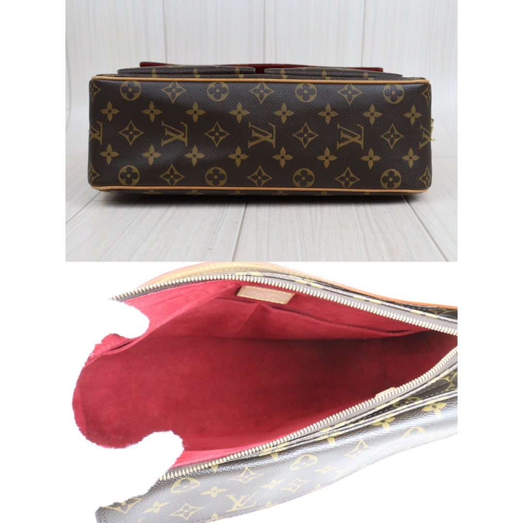 Rank AB ｜LV Monogram Viva Cite GM Shoulder Bag｜23112320