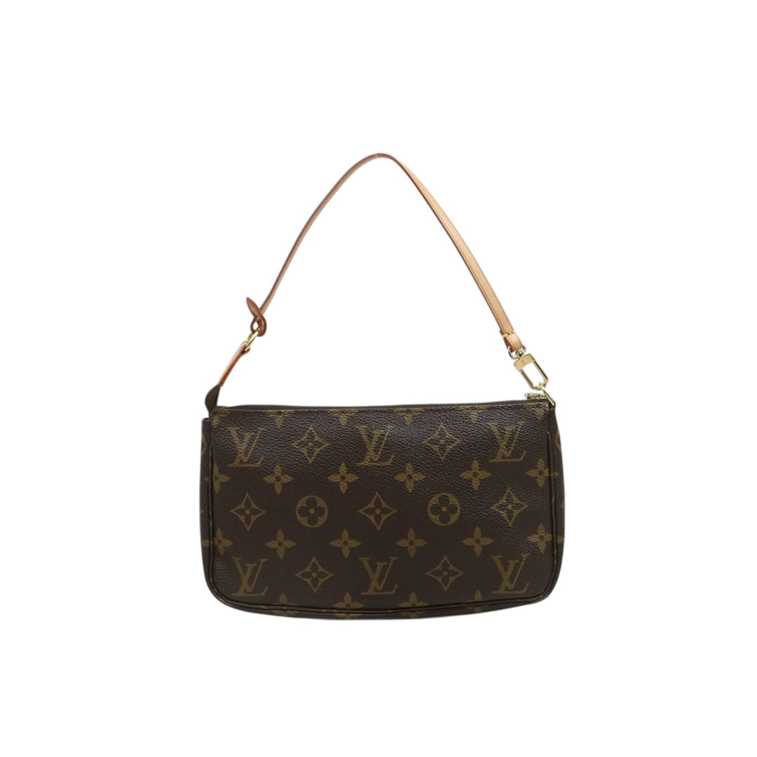 Include Entrupy Certificate of Authenticity｜Very Good ( Rank A)｜Louis Vuitton Monogram Pochette Accessoires ｜26051810