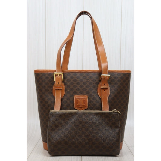 Very Good ( Rank A) ｜CELINE Macadam Tote Bag  ｜25120805