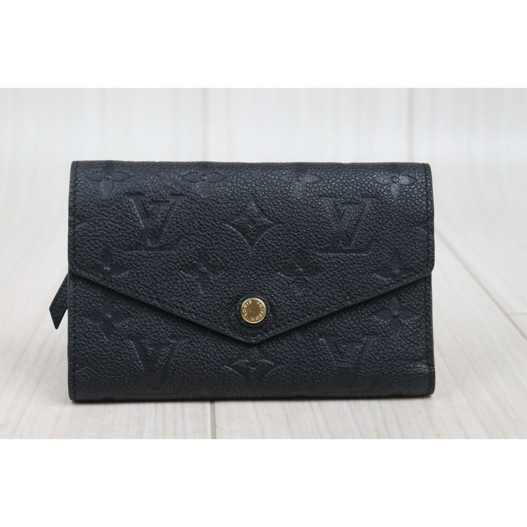 Very Good ( Rank A)｜  LV Monogram Skin Calf Black Wallet ｜25100702