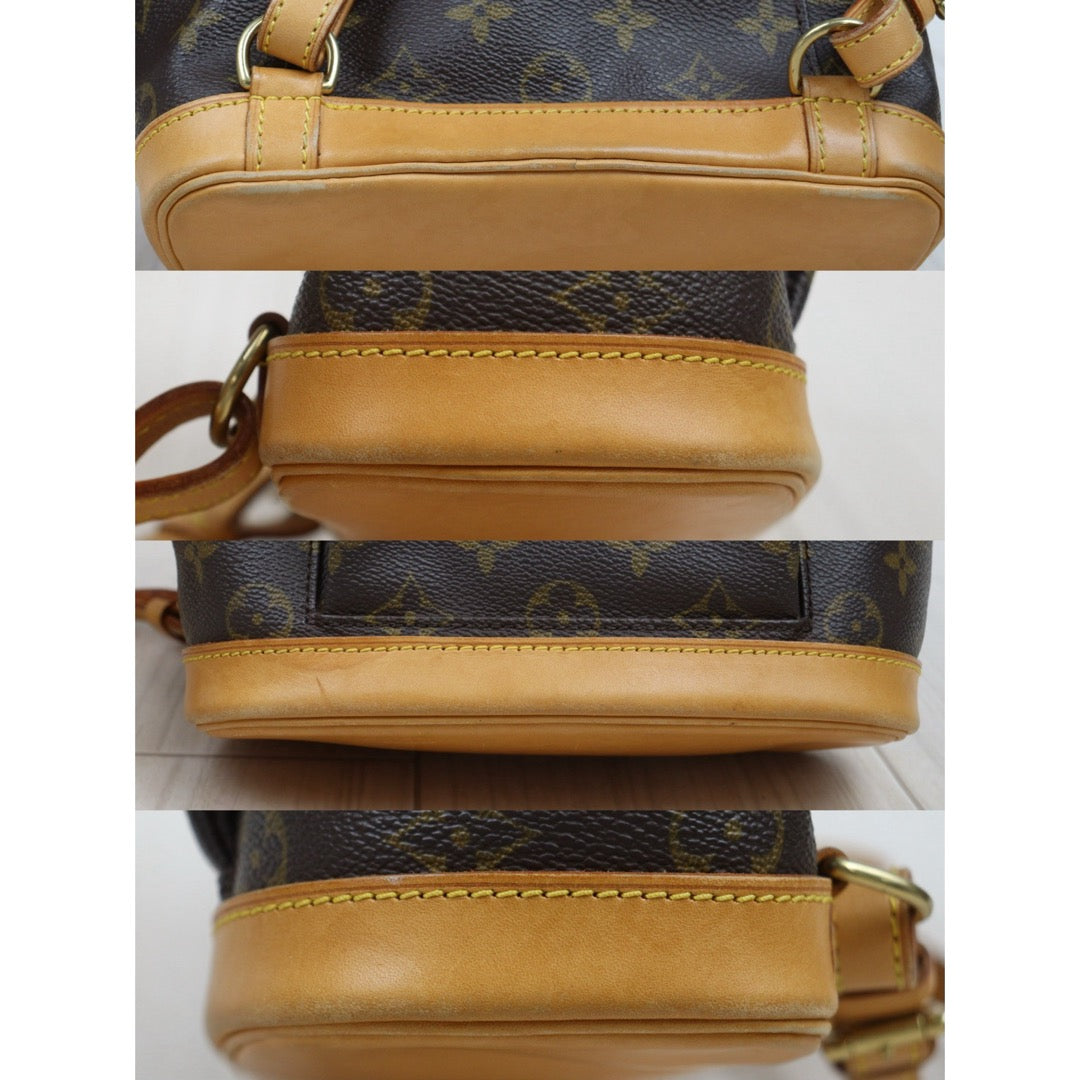 Include Entrupy Certificate of Authenticity｜Good ( Rank AB)｜ Louis Vuitton Monogram Montsouris PM Backpack｜25122206