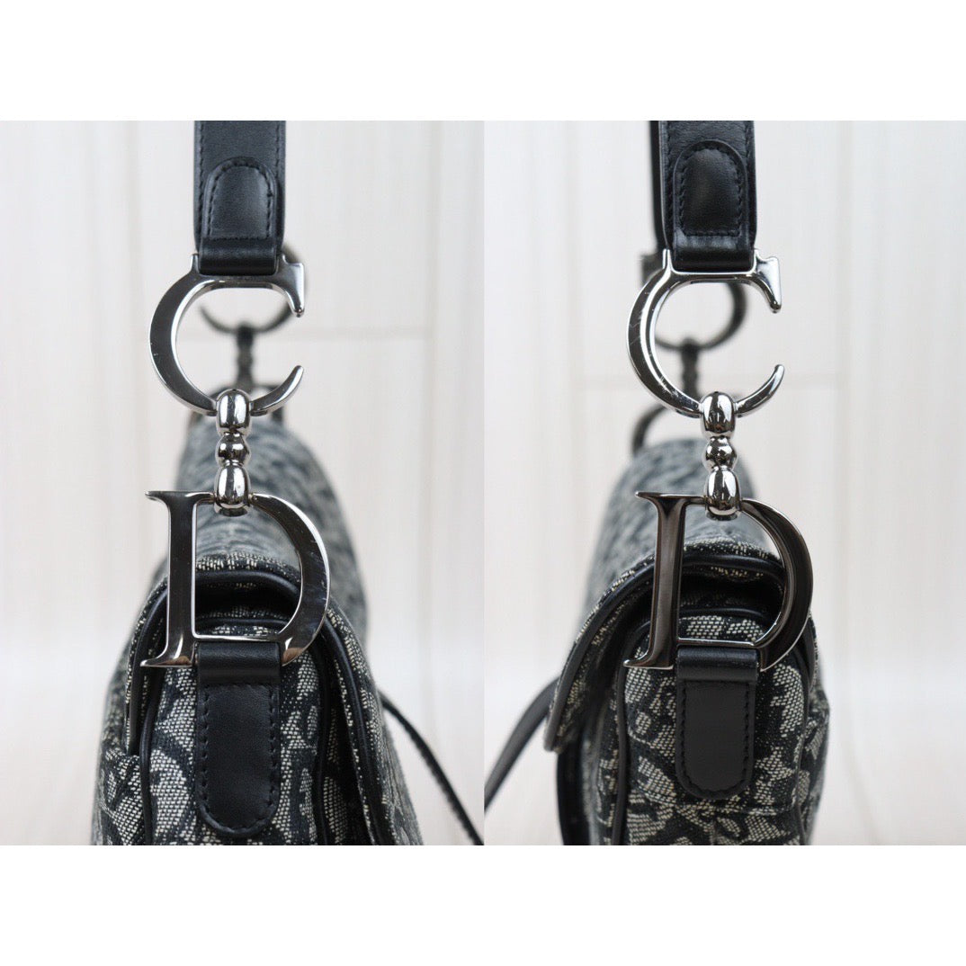 Very Good ( Rank A) ｜ Dior Trotter Saddle Bag Medium ｜P24051327