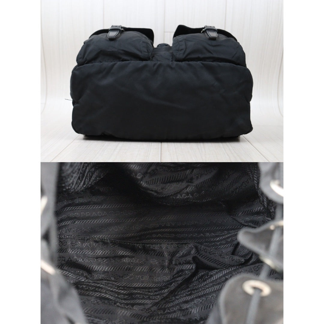 Fair ( Rank B )｜Prada Nylon Backpack Medium Black｜24061122