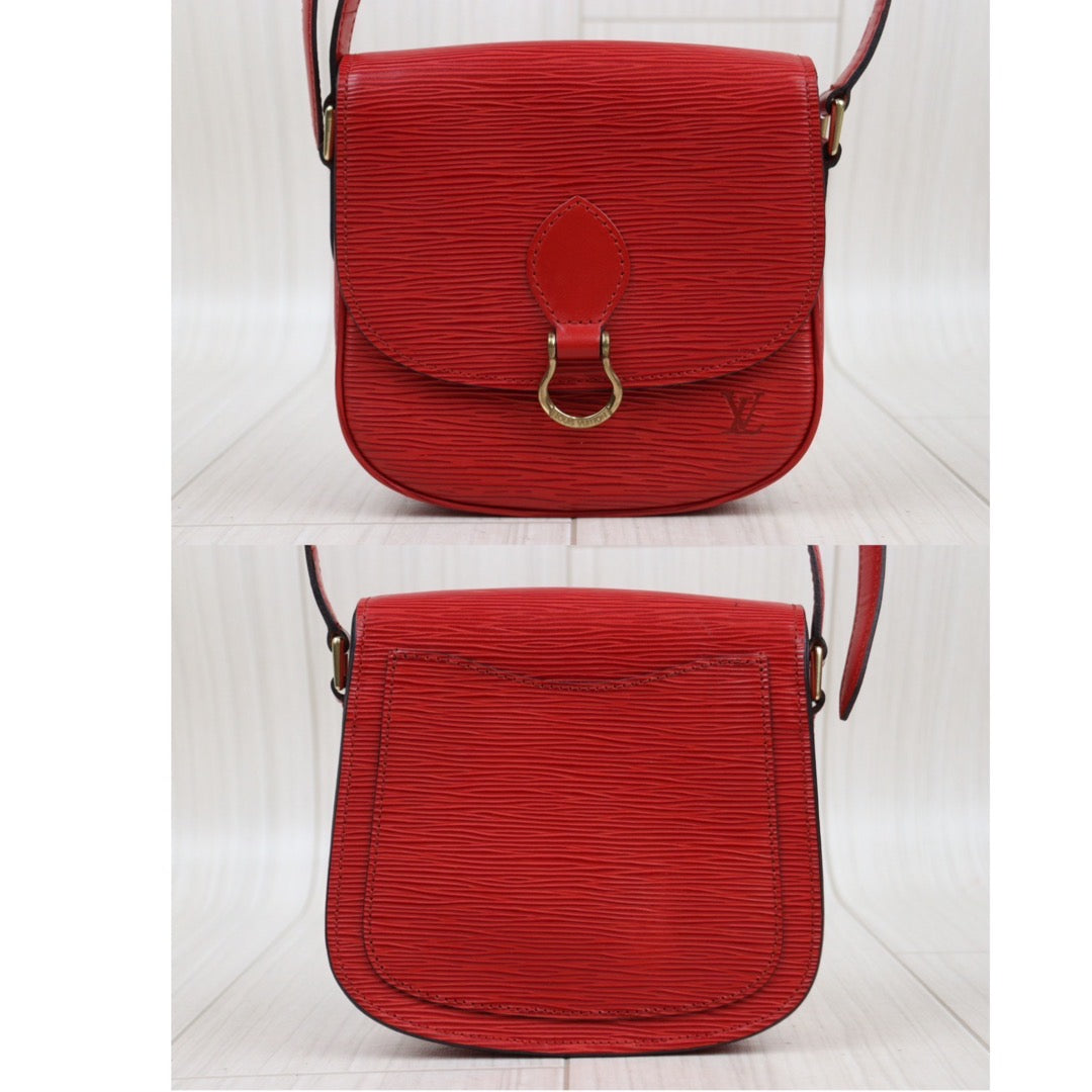 Rank A ｜LV Epi Saint-Cloud PM Shoulder Bag｜24032617