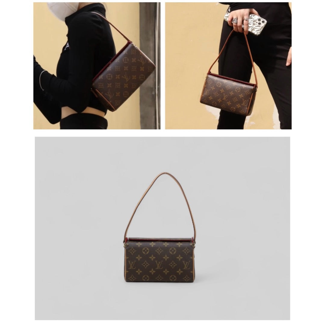 Good ( Rank AB) ｜ LV Monogram Recital Handbag ｜25050101