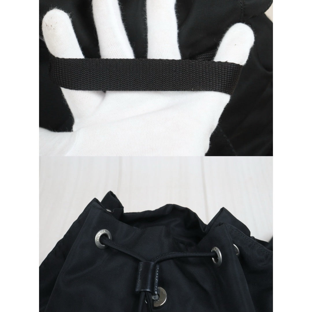 Include Entrupy Certificate of Authenticity｜Good ( Rank AB) ｜Prada  Nylon Black Backpack Small｜26071503