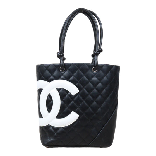 Rank AB ｜ CHANEL Cambon Line ToteBag  Made In 2004-2005 Year｜24041801