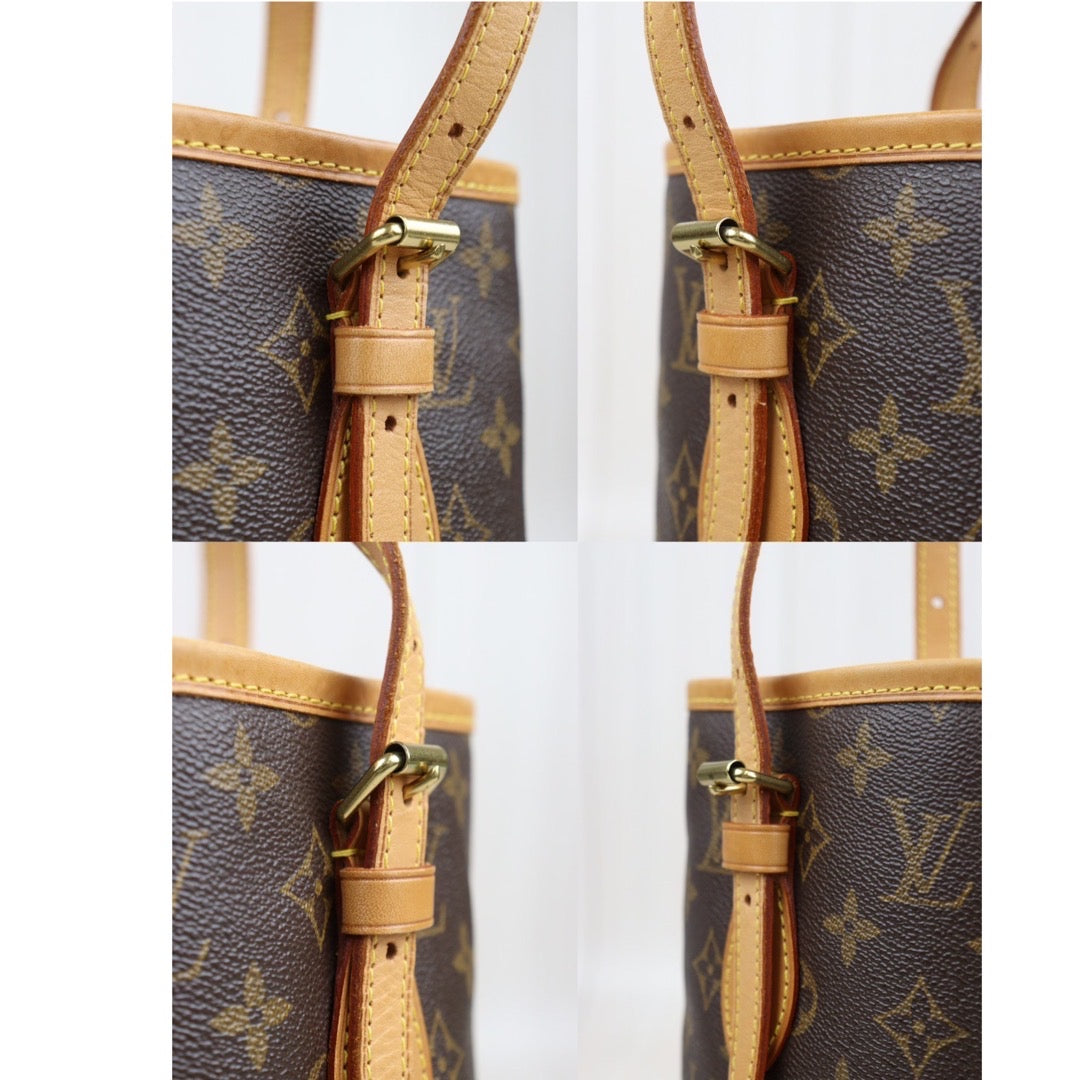 Rank AB ｜ LV Monogram Petit Bucket PM Tote Bag ｜23110711
