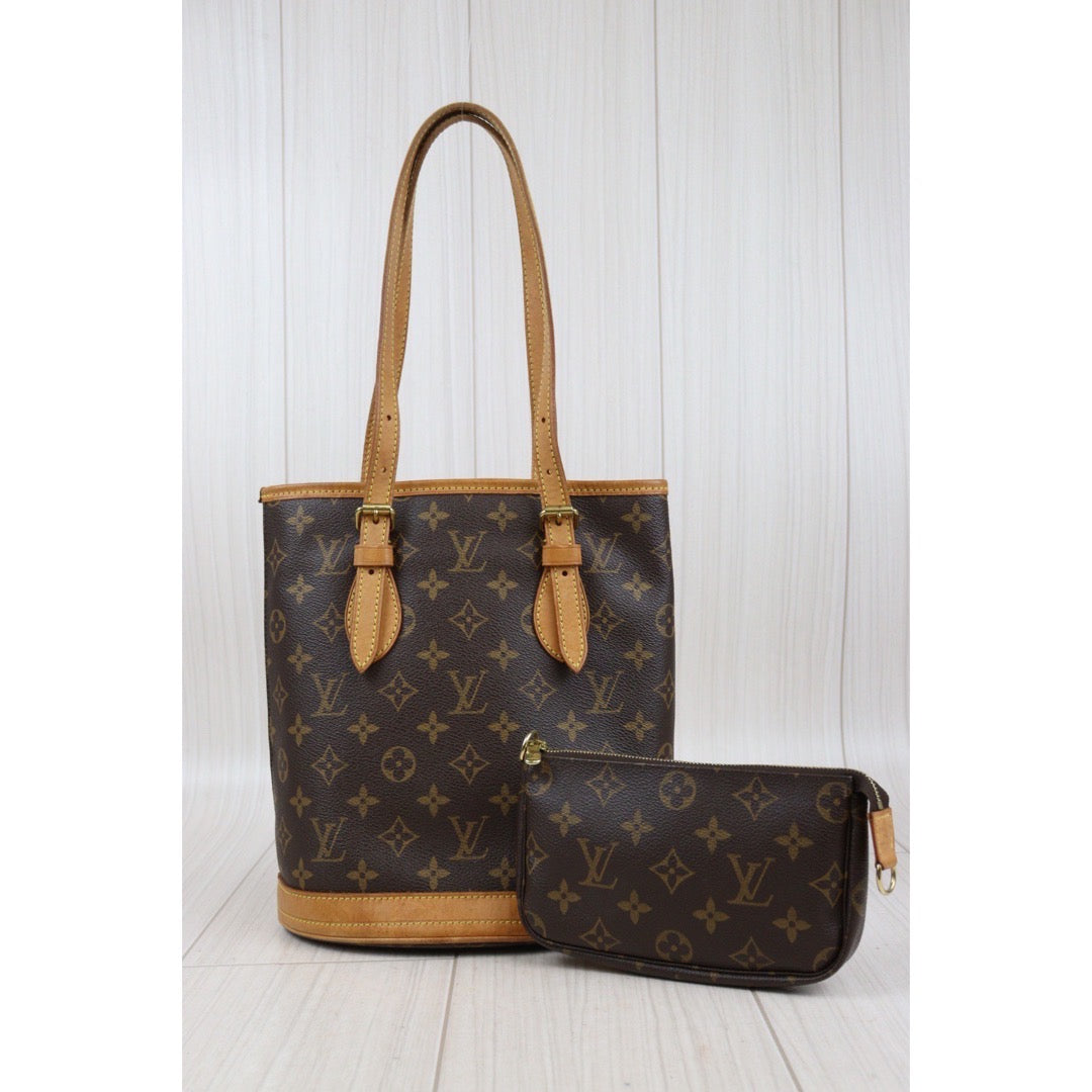 Rank AB ｜ LV Monogram Petit Bucket PM Tote Bag ｜24012921