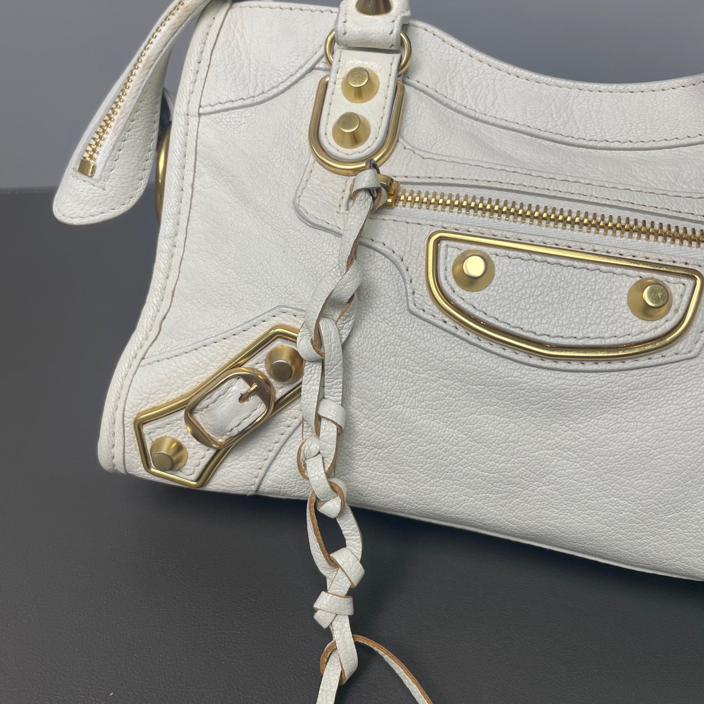 Balenciaga Calf Leather  Le City  Shoulder Bag