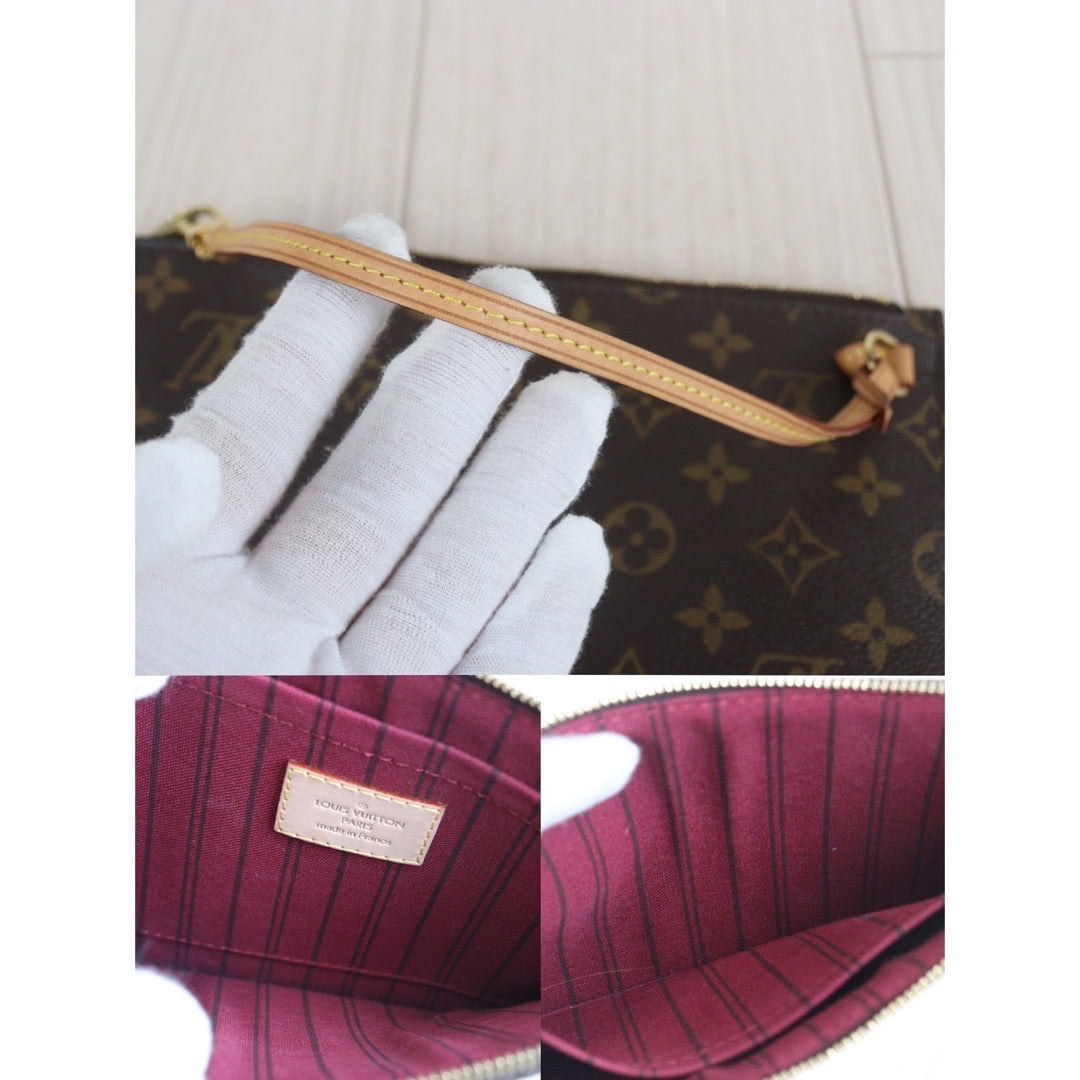 Rank AB ｜ LV Monogram Neverful MM ShoulderBag With Pouch｜23092629