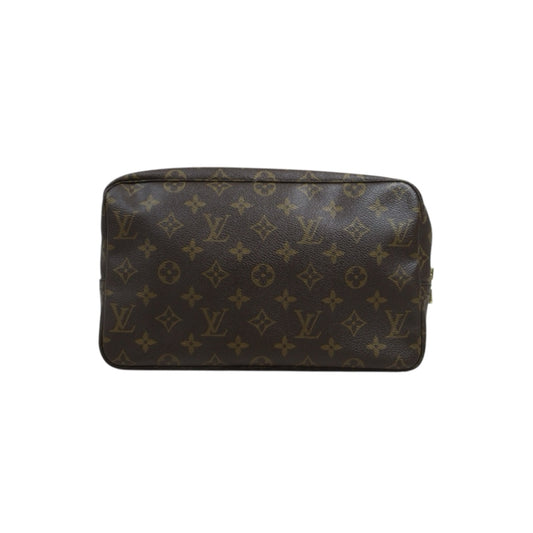 Include Entrupy Certificate of Authenticity｜Good ( Rank AB)｜ Louis Vuitton Truth Toilet 28 Monogram Makeup Pouch｜26072101