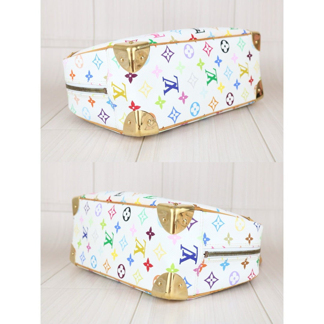 Good ( Rank AB)｜ LV Takashi Murakam Multi Monogram Trouville Hand Bag｜X24122204