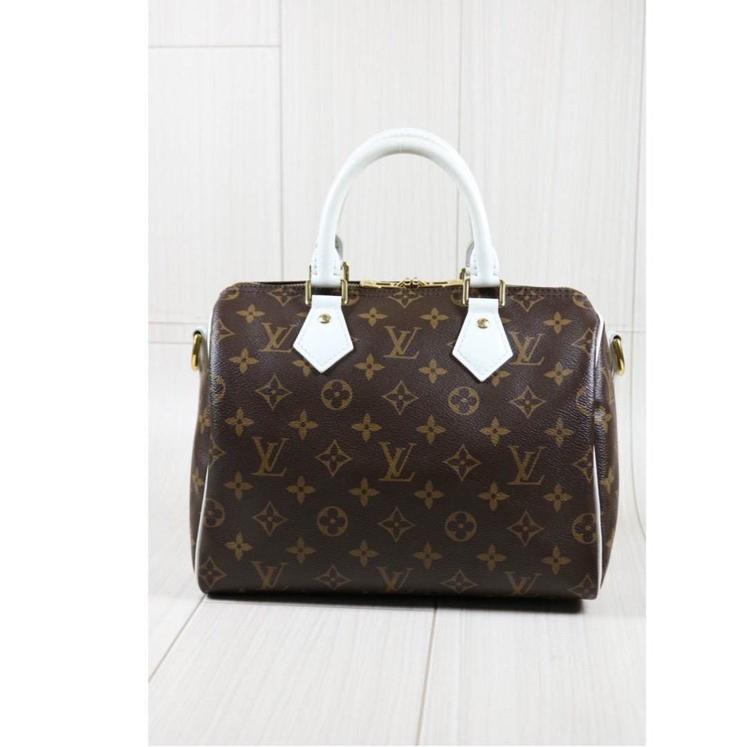 Rank SA｜ LV Monogram Speedy 25 Hand Bag With Shoulder Strap｜S24040103