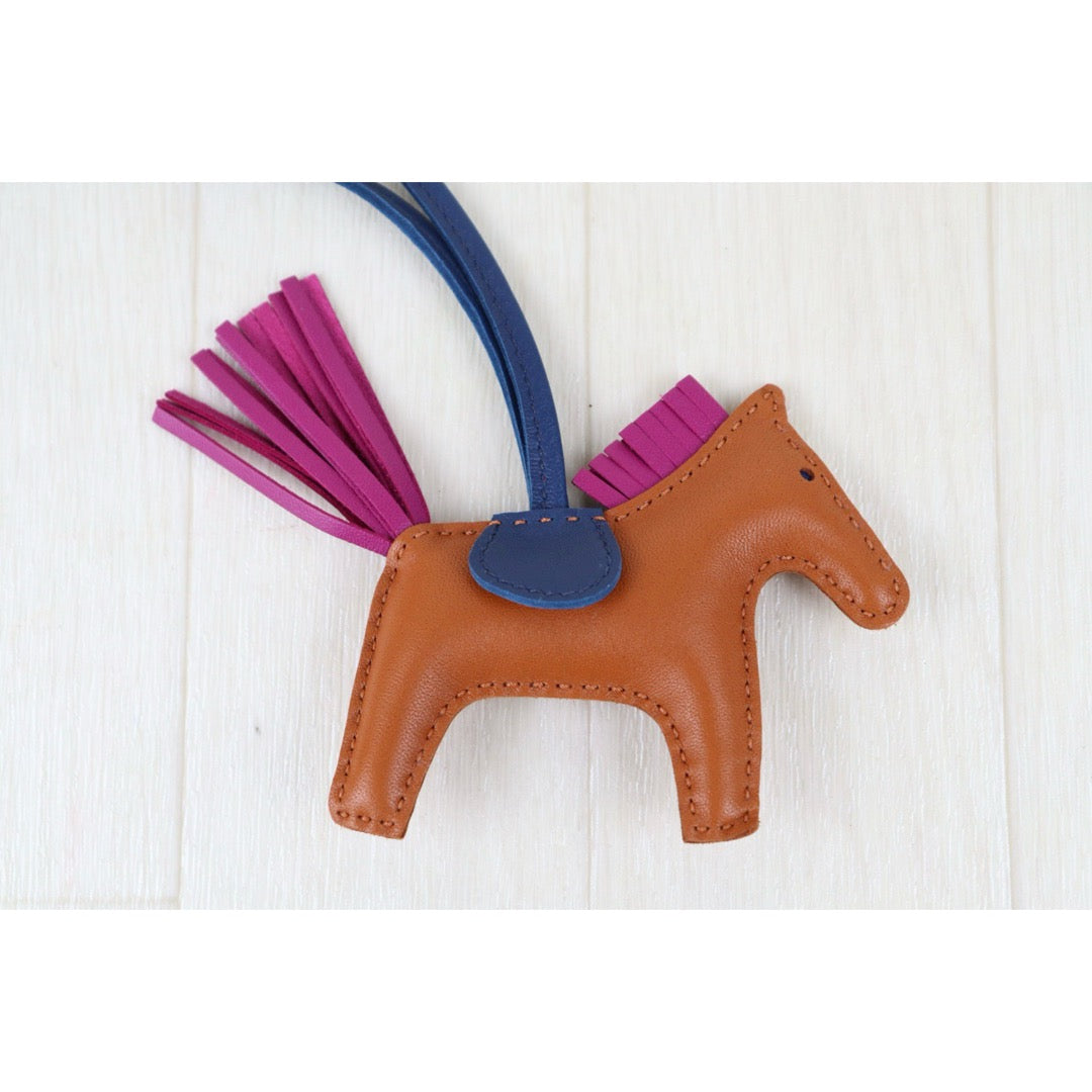 Excellent（Rank SA)｜ HERMES Rodeo PM Bag Charm Brown｜H25081805