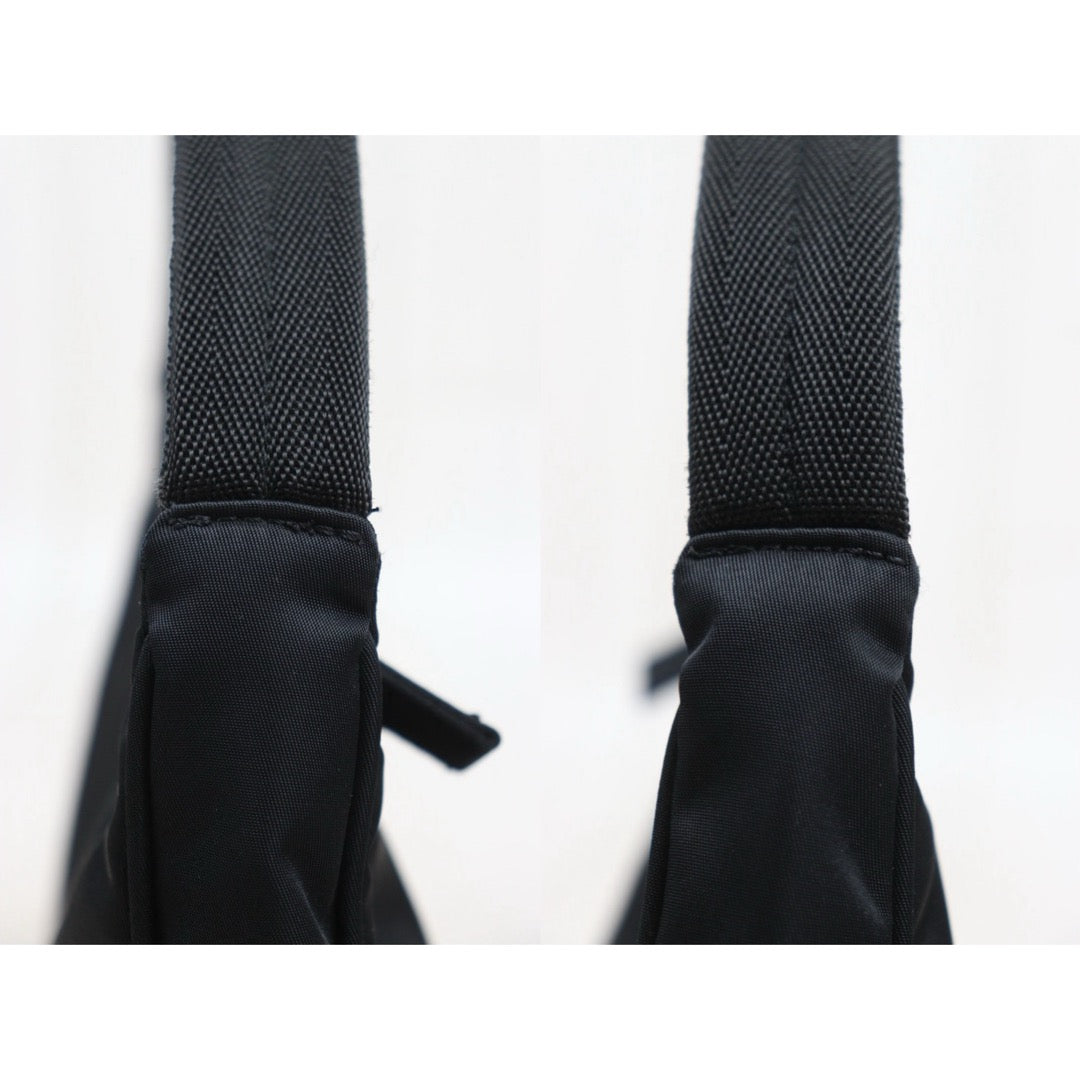Very Good ( Rank A) ｜ PRADA Nylon HOBO HandBag Black｜25090404