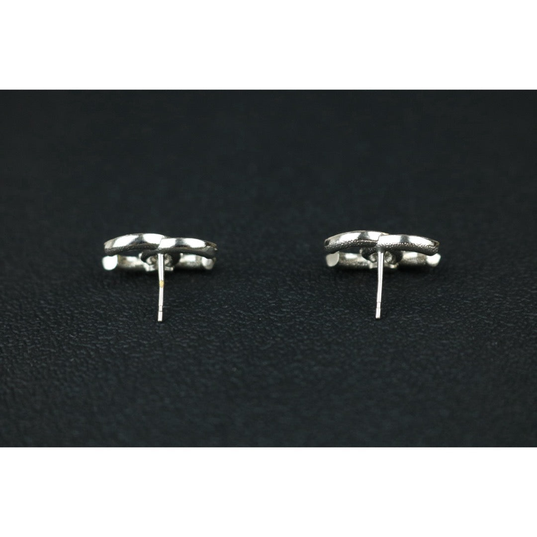 Include Authentic Detective Certificate of Authenticity｜Very Good ( Rank A) ｜CHANEL B20S COCO Mark  Rhinestone Earrings Made In 2020Year｜S26053003