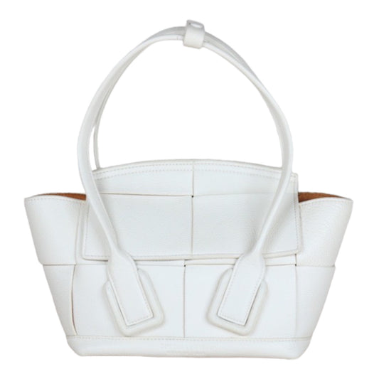 Very Good ( Rank A) ｜ Bottega Veneta PM Calf Skin Handbag With Shoulder Bag White｜S24060701