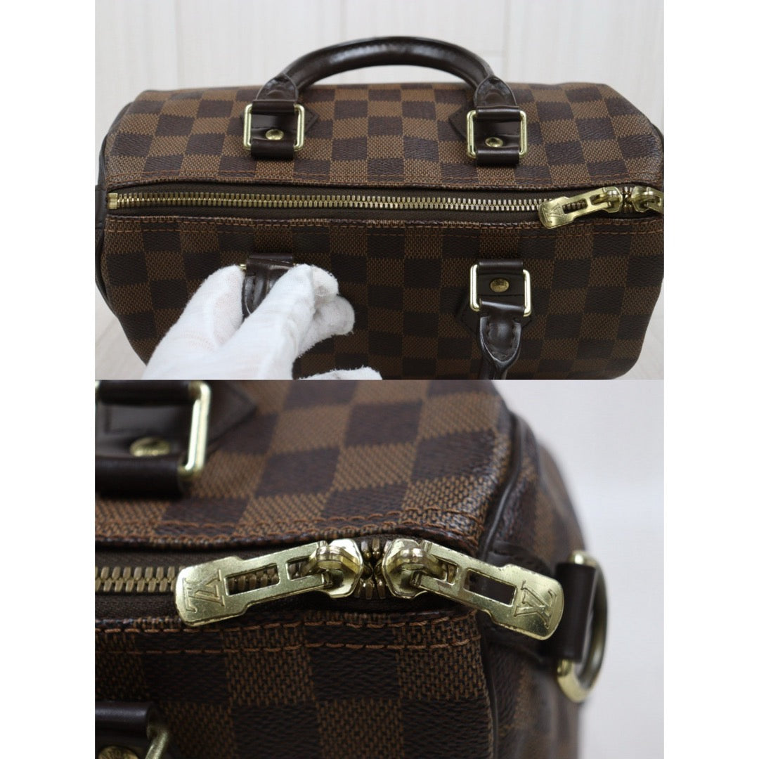 Good ( Rank AB)｜ LV Damier Speedy 25 Hand Bag With Shoulder Strap｜S25101804