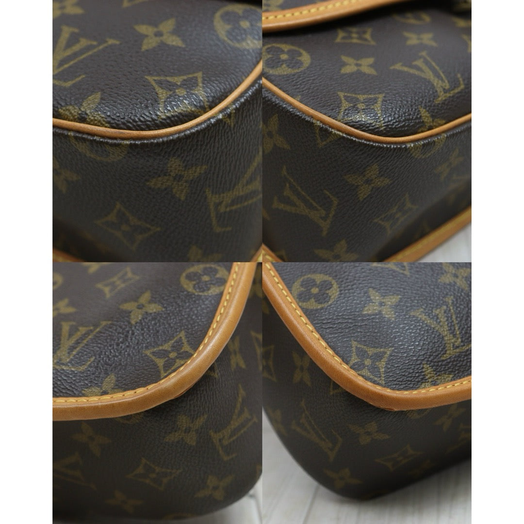 Include Entrupy Certificate of Authenticity｜Good ( Rank AB)｜Louis Vuitton Monogram Baguette Postman ShoulderBag ｜26071601