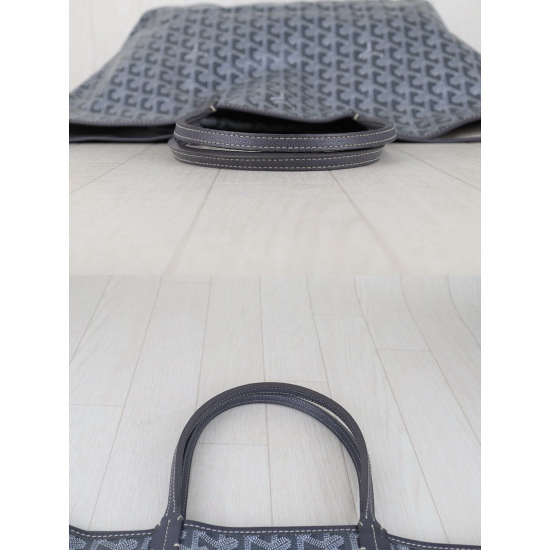 Very Good ( Rank A)｜ Goyard Saint-Louis MM Tote Bag Grey｜S25110323