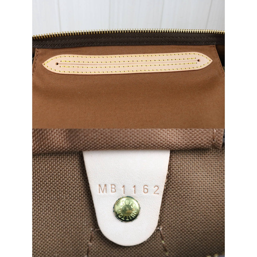 First installment 1/3｜ Include Entrupy Certificate of Authenticity｜Excellent（Rank SA）｜ Louis Vuitton Monogram Speedy 30 Hand Bag｜X26041603
