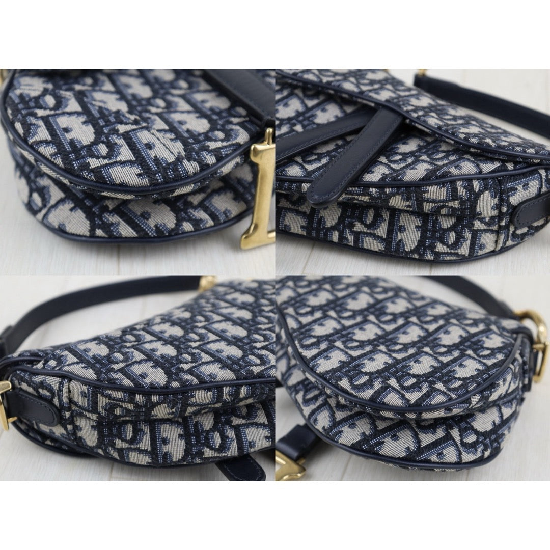 Very Good ( Rank A)｜Dior Trotter Saddle Shoulder Bag Small｜H25052610
