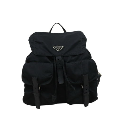 Good ( Rank AB)｜Prada Nylon Backpack Medium Black｜25101502