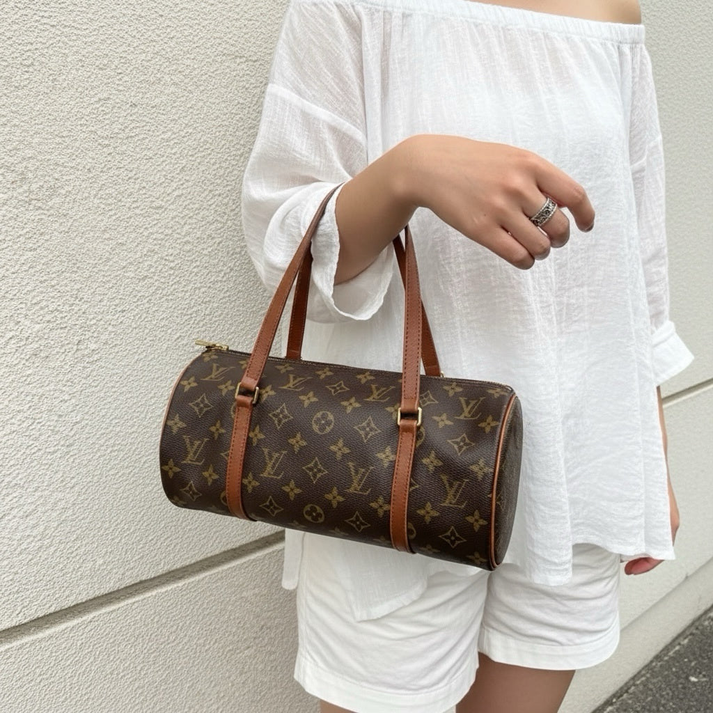 Include Entrupy Certificate of Authenticity｜Very Good ( Rank A)｜ Louis Vuitton Monogram Papillon 30 Handbag ｜26060802