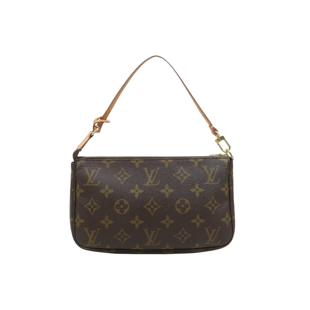 Include Entrupy Certificate of Authenticity｜Good ( Rank AB) ｜ Louis Vuitton Monogram Pochette Accessoire｜26090802